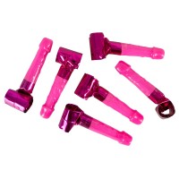 Свистульки-пенисы Willy Blowout Whistles 6 шт Свистульки-пенисы Willy Blowout Whistles 6 шт