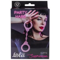 Силиконовые поножи Party Hard Limitation розовые