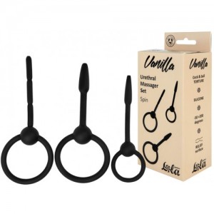 Набор силиконовых уретральных бужей Vanilla Spin