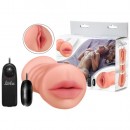 Двойной мастурбатор ротик с зубками и вагина с вибрацией Satisfaction Magazine Morning Angel Двойной мастурбатор ротик с зубками и вагина с вибрацией Satisfaction Magazine Morning Angel