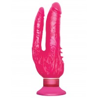 Вибратор для двойного проникновения  Waterproof Wall Bangers Double Penetrator
