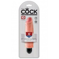 Реалистичный вибратор King Cock Vibrating Stiffy Light 15 см Реалистичный вибратор King Cock Vibrating Stiffy Light 15 см