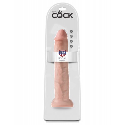 Фаллоимитатор King Cock 13 Cock Flesh с присоской Фаллоимитатор King Cock 13 Cock Flesh с присоской