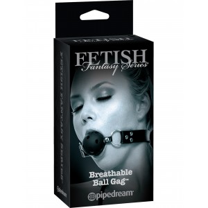 Кляп FF Series Limited Edition Breathable Ball Gag Black