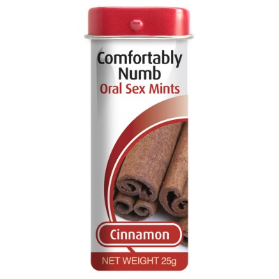 Леденцы для глубокого минета Comfortably Numb Oral Sex Mints Cinnamon