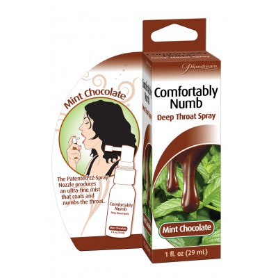 Спрей для глубокого минета Comfortably Numb Deep Throat Spray - Chocolate Mint 29 мл