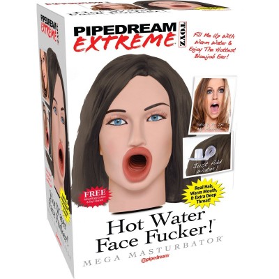 Мастурбатор-голова Брюнетка Hot Water Face Fucker! Brunette