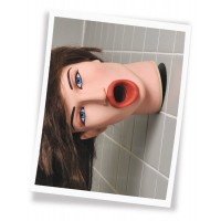 Мастурбатор-голова Брюнетка Hot Water Face Fucker! Brunette