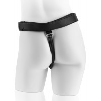 Телесный страпон на трусиках  King Cock Strap-on Harness w 8 in Cock 20,3 см