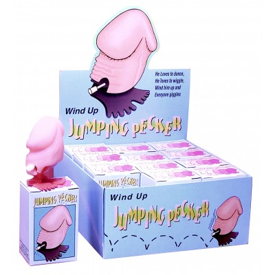Сувенир танцующий пенис Wind-Up Jumping Pecker