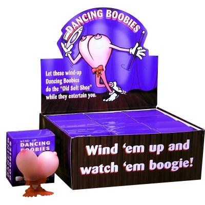 Сувенир танцующая грудь Wind-Up Dancing Boobies