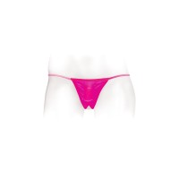Неоновые вибро-трусики  и пэстисы Panty and Pasties Set - Pink