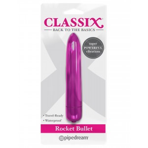 Вибро-стимулятор Classix Rocket Bullet - Pink