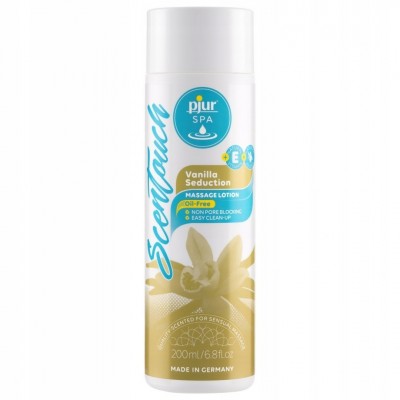 Массажный лосьон pjur SPA Scentouch 200 мл с ароматом ванили.