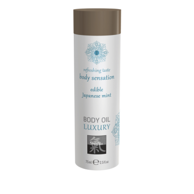 Съедобное масло для тела Японская мята 75 мл.