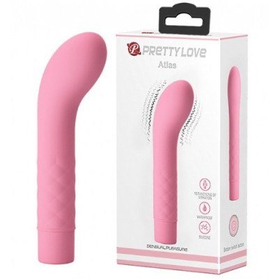 Вибростимулятор для точки G Pretty Love Atlas нежно-розовый Вибростимулятор для точки G Pretty Love Atlas нежно-розовый