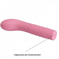 Вибростимулятор для точки G Pretty Love Atlas нежно-розовый Вибростимулятор для точки G Pretty Love Atlas нежно-розовый