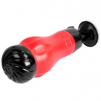 Мастурбатор-вагина с вибрацией Crazy Bull Flora на присоске