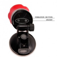 Мастурбатор-вагина с вибрацией Crazy Bull Flora на присоске