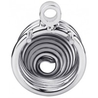 Мужской стальной пояс верности со сменными кольцами