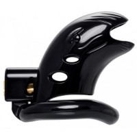 Черный пластиковый пояс верности со сменными кольцами