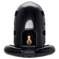 Черный пластиковый пояс верности со сменными кольцами