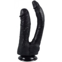 Двойной фаллоимитатор с присоской X-Men Double Penetrator Dildo 20 и 24 см Двойной фаллоимитатор с присоской X-Men Double Penetrator Dildo 20 и 24 см