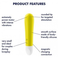 Мини-вибратор Satisfyer Ultra Power Bullet 1 желтый