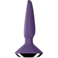Анальная вибропробка Satisfyer Plug-ilicious 1 фиолетовый