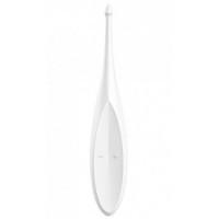 Точечный вибростимулятор Satisfyer Twirling Fun белый