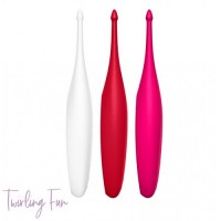 Точечный вибростимулятор Satisfyer Twirling Fun фуксия