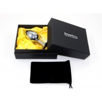 Анальная пробка Silver Clear Rosebud L Анальная пробка Silver Clear Rosebud L