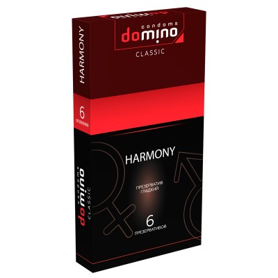 Презервативы DOMINO CLASSIC Harmony 6 шт классические