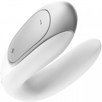 Смарт-стимулятор для пар Satisfyer Double Fun белый