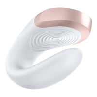 Смарт-стимулятор для пар Satisfyer Double Love белый Смарт-стимулятор для пар Satisfyer Double Love белый