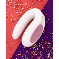 Смарт-стимулятор для пар Satisfyer Double Joy Partner Vibrator белый