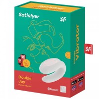 Смарт-стимулятор для пар Satisfyer Double Joy Partner Vibrator белый