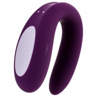 Смарт-вибратор для пар Satisfyer Double Joy фиолетовый