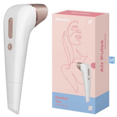 Вакуумно-волновой бесконтактный стимулятор клитора Satisfyer Number Two Вакуумно-волновой бесконтактный стимулятор клитора Satisfyer Number Two