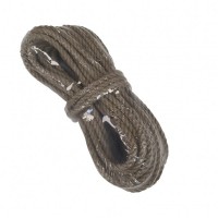 Верёвка 5 м из джута диаметр 8 мм Верёвка 5 м из джута диаметр 8 мм