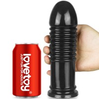 Черный фаллоимитатор King-Sized Anal Bumper 20 см