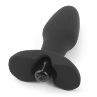 Анальная пробка с вибрацией Silicone Rocket Teaser