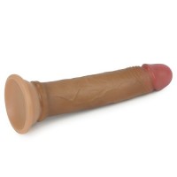 Фаллос на присоске 7" Dual-Layered Silicone Cock Фаллос на присоске 7" Dual-Layered Silicone Cock