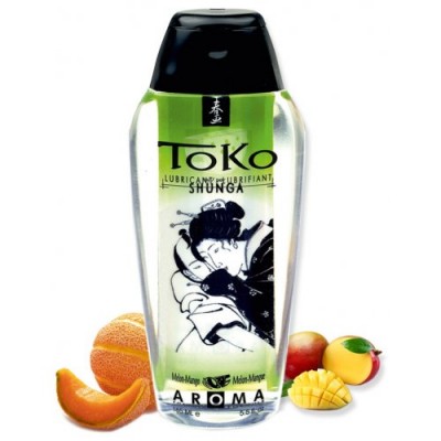 Гель-смазка на водной основе с ароматом Дыня Манго Shunga Aroma Lubricante Melon y Mango 165 мл