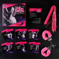 Игра секс "Ахи вздохи", плетка, наручники