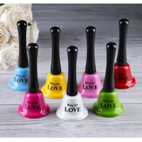 Колокольчик настольный "Ring for love" зеленый