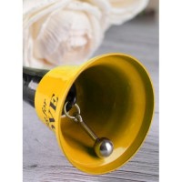 Колокольчик настольный "Ring for love" желтый