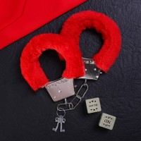 Эротический набор «Территория соблазна», 2 кубика, наручники