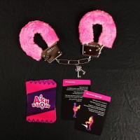 Эротический набор "Ахи вздохи" (наручники, фанты)