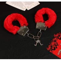 Эротический набор "Территория соблазна" (наручники, фанты)